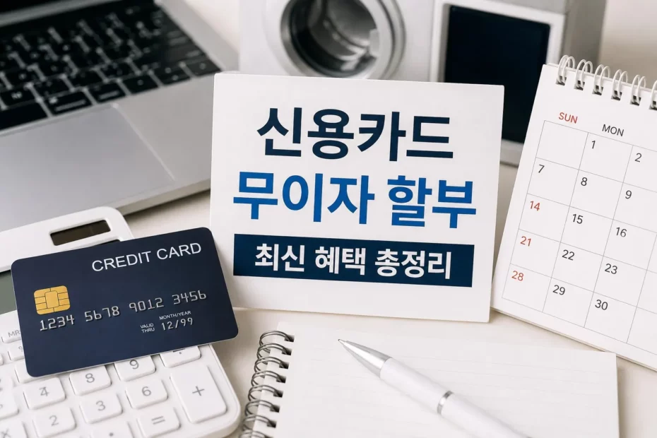 신용카드-무이자-할부